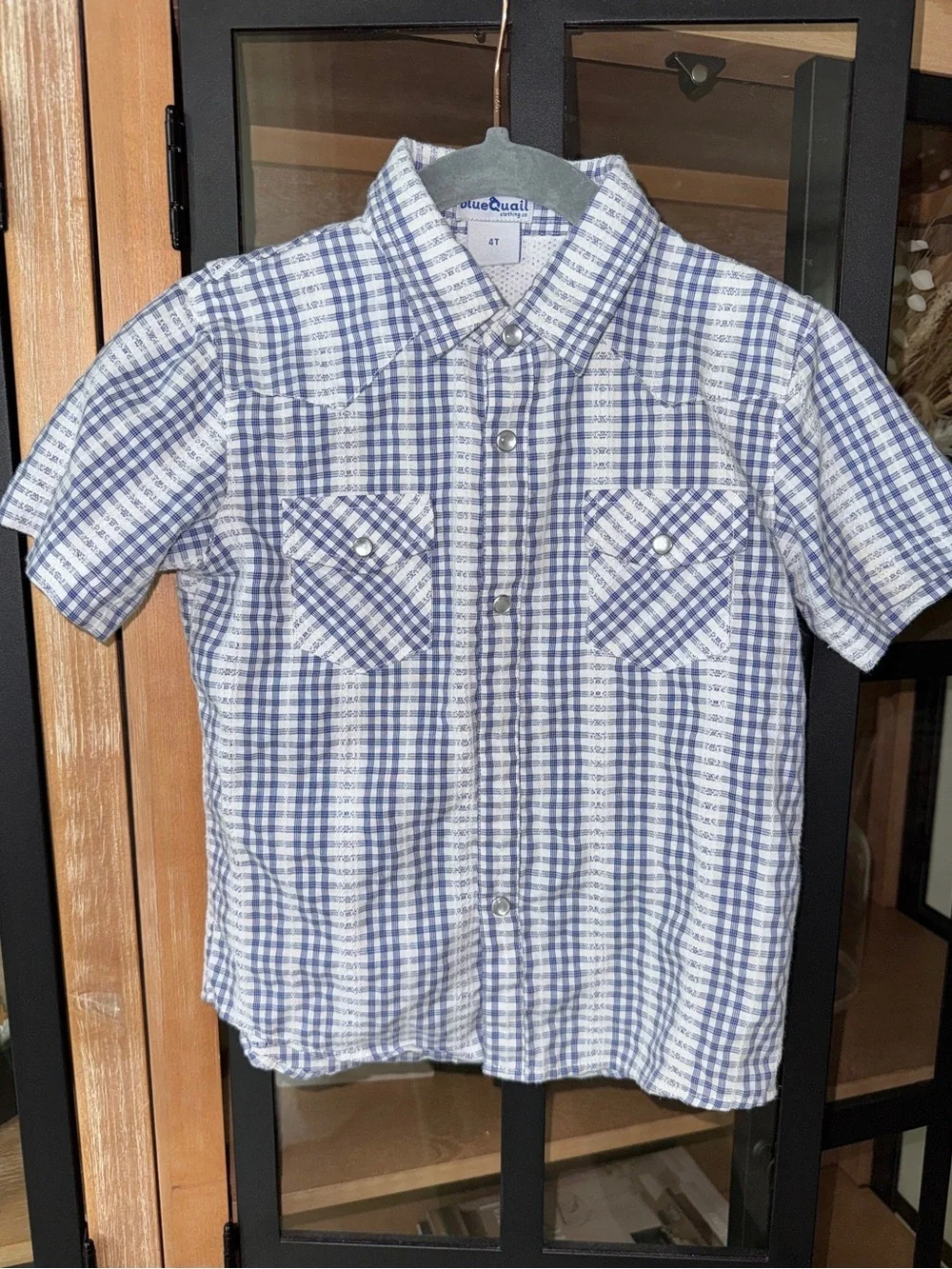 Blue Quail size 4t